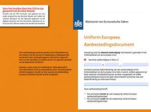 Belangrijke tips voor het invullen van het Uniform Europees Aanbestedingsdocument (UAE)